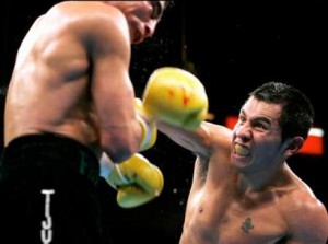 Мексиканский боксур-профессионал Марко Антонио Баррера